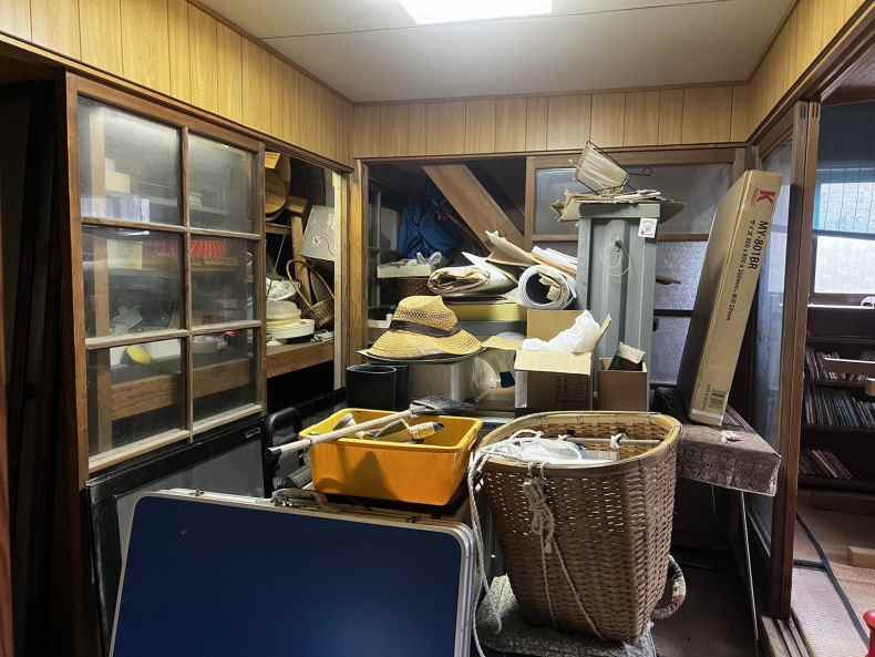 大田市の不用品回収の作業前