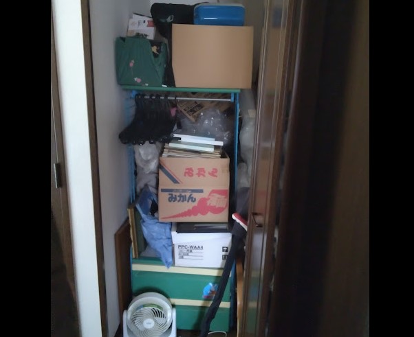 出雲市の不用品回収の作業前