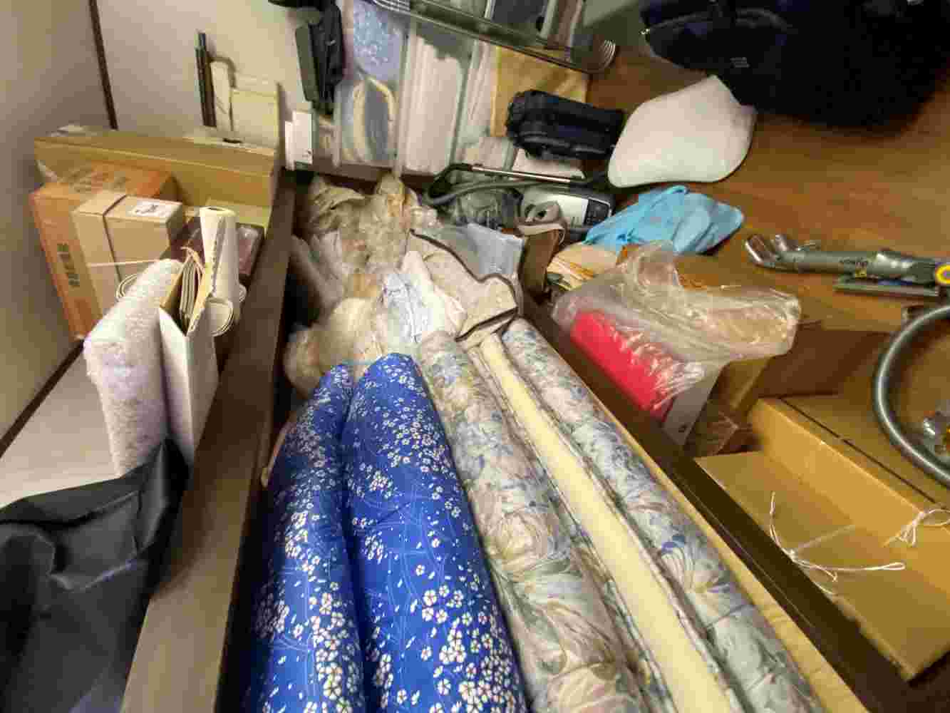 大阪市城東区の不用品回収の作業前