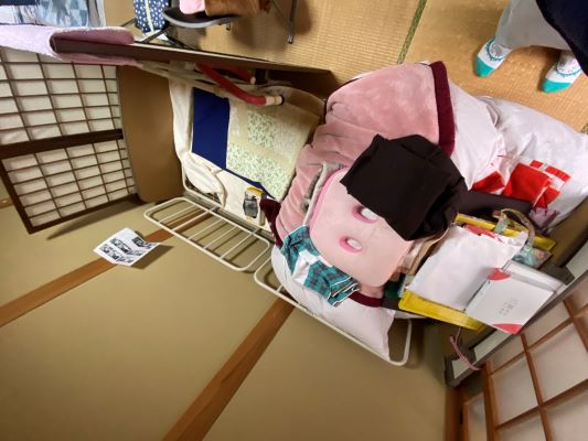 大阪市旭区の不用品回収作業前