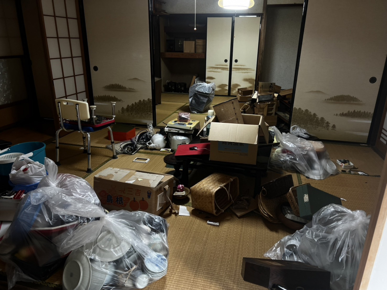 ③大田市の不用品回収の作業前