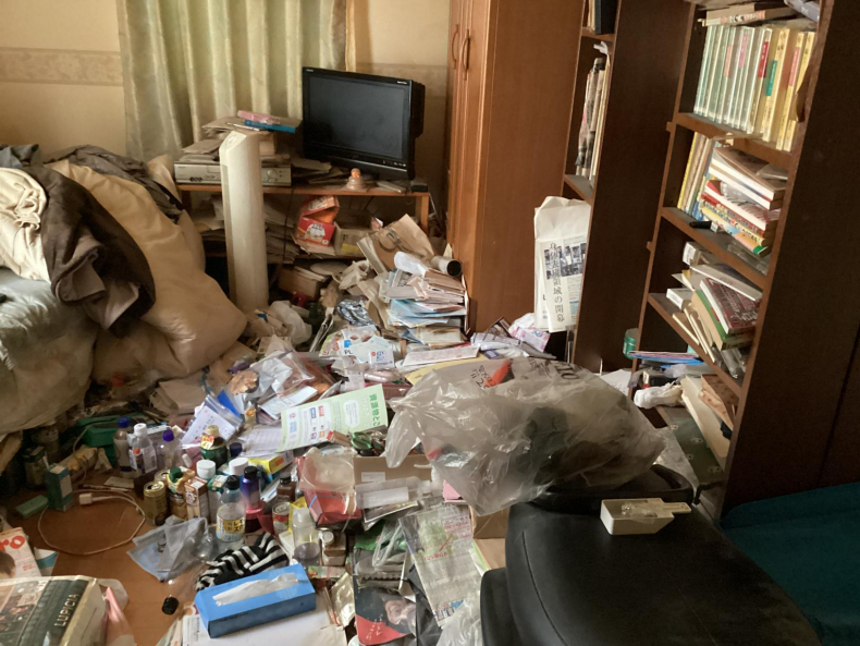宇都宮市の不用品回収作業前