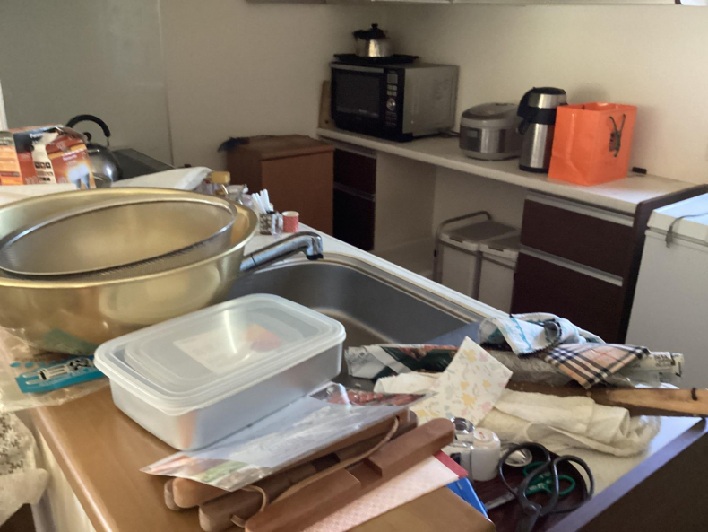 宇都宮市の不用品回収作業前