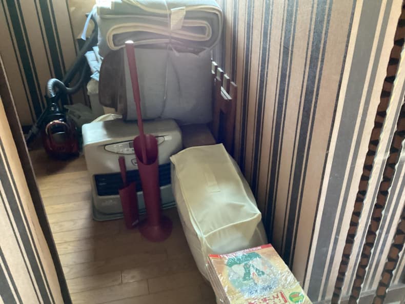 宇都宮市の不用品回収作業前