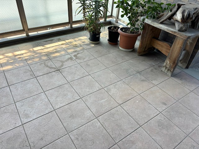 高松市のベランダ不用品回収の作業後①