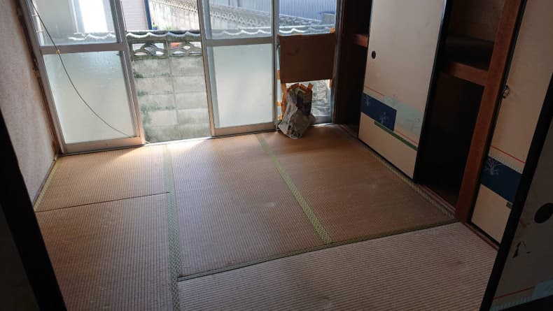 松山市の不用品回収の作業後