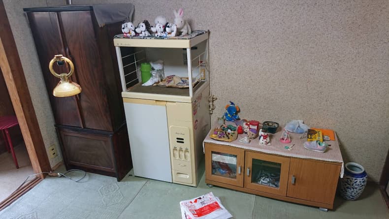松山市の不用品回収の作業前