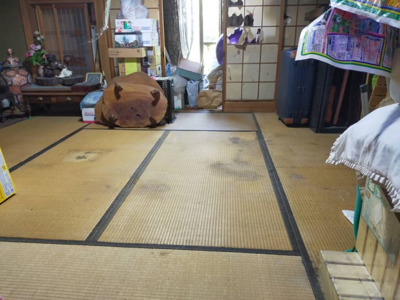 松山市の不用品回収の作業後