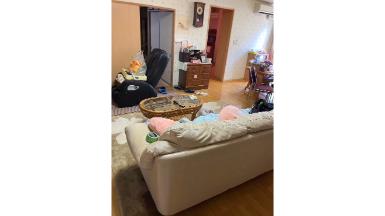 横浜市の粗大ゴミ回収作業前②