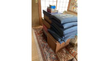 横浜市の粗大ゴミ回収作業前②