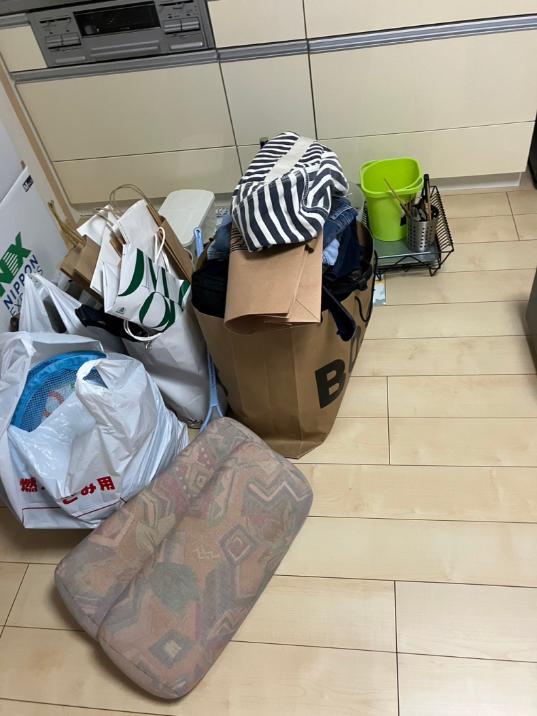 京都市の不用品回収の作業前