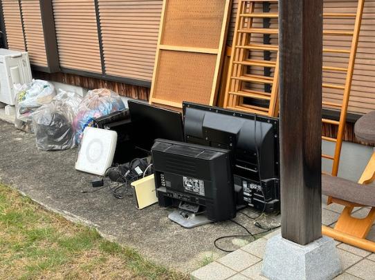 高松市の不用品回収の作業前