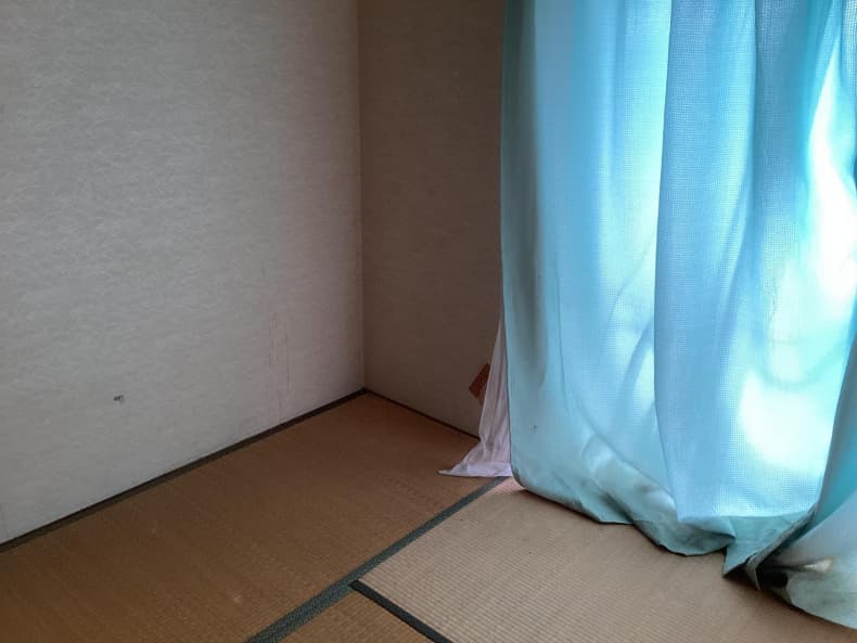 キッチン部の不用品回収作業後
