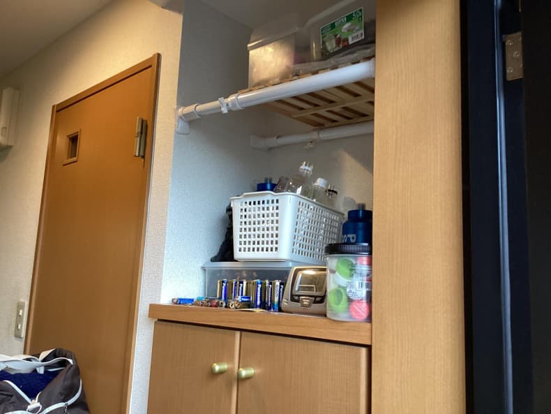 引越しに伴う不用品回収作業前
