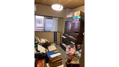 川崎市の粗大ゴミ回収の作業前③