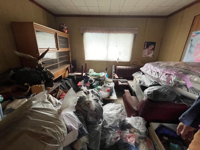 広島市の不用品回収の作業前