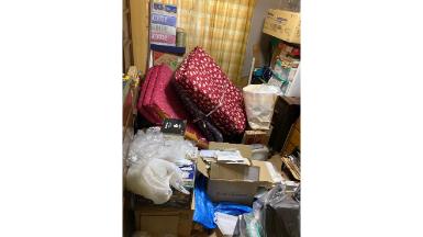 川崎市の粗大ゴミ回収の作業前③