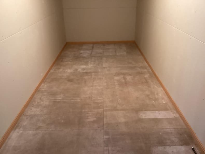 レンタル倉庫解約に伴う、不用品回収作業後