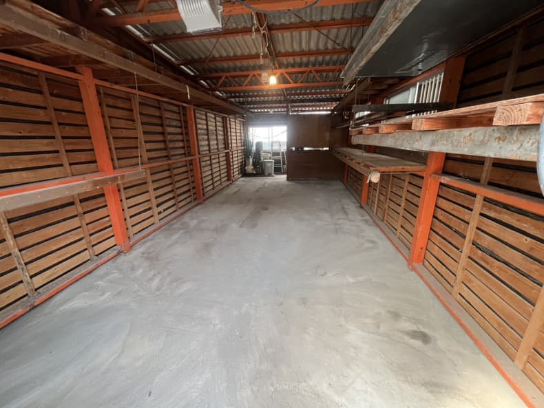 松山市の粗大ごみ回収の作業後