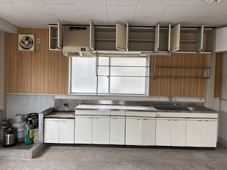 高松市の集会所調理室お片付けの作業後