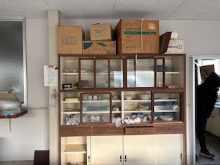 高松市の集会所調理室お片付けの作業前