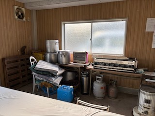 高松市の集会所調理室お片付けの作業前