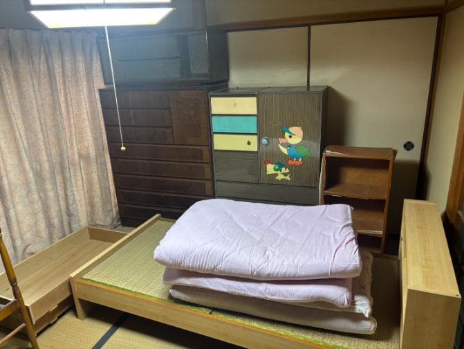 岡山の粗大ゴミ回収の作業前