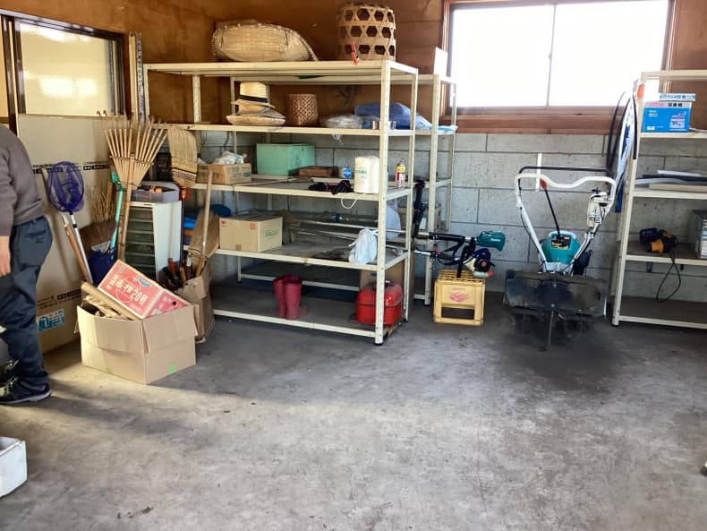 宇都宮市の不用品回収作業前
