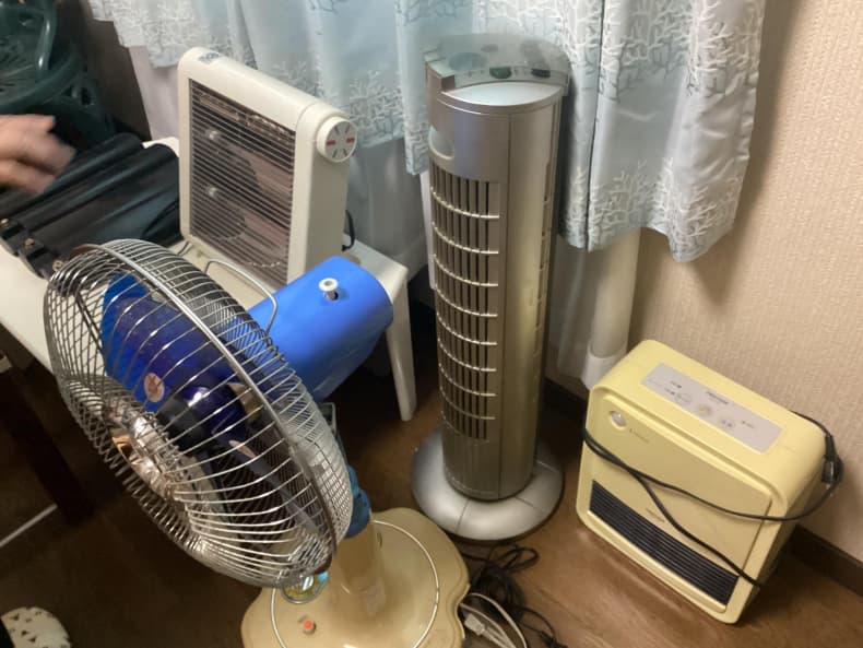 宇都宮市の不用品回収作業前