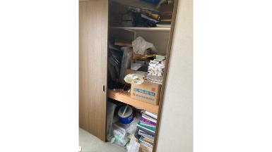 川崎市の粗大ゴミ回収の作業前②