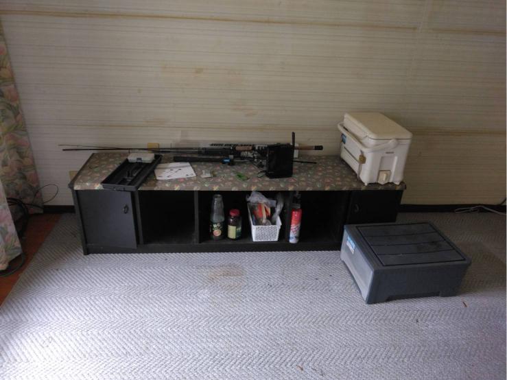 琴浦町の不用品回収作業前