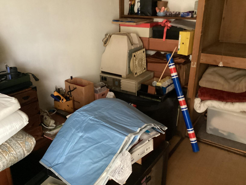 宇都宮市の不用品回収作業前