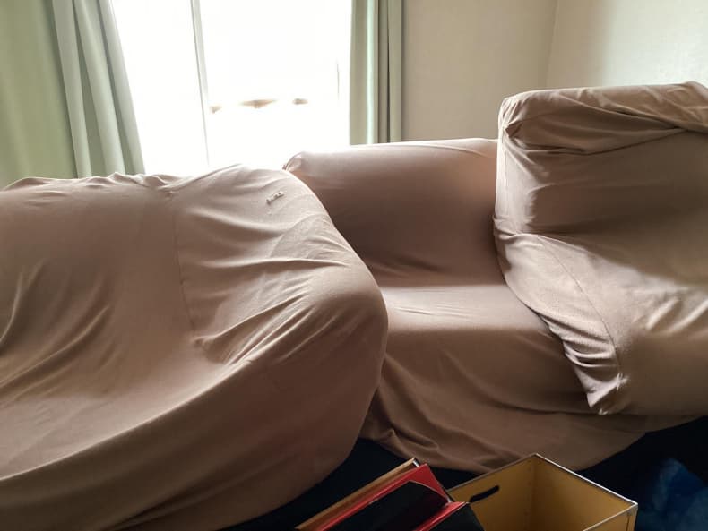 宇都宮市の不用品回収作業前