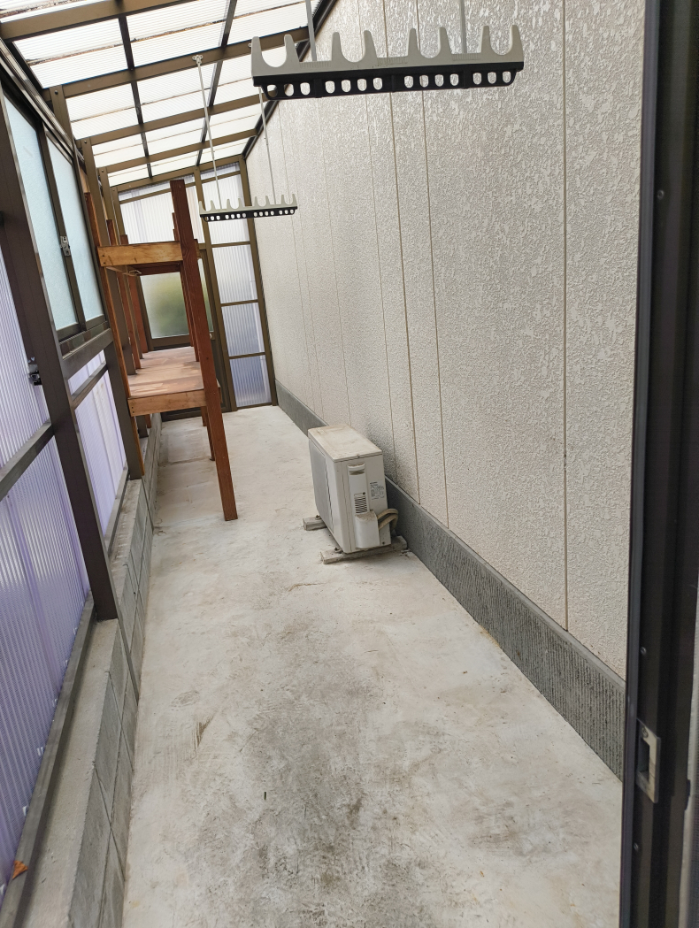 不用品回収(倉庫の一部分)の作業後