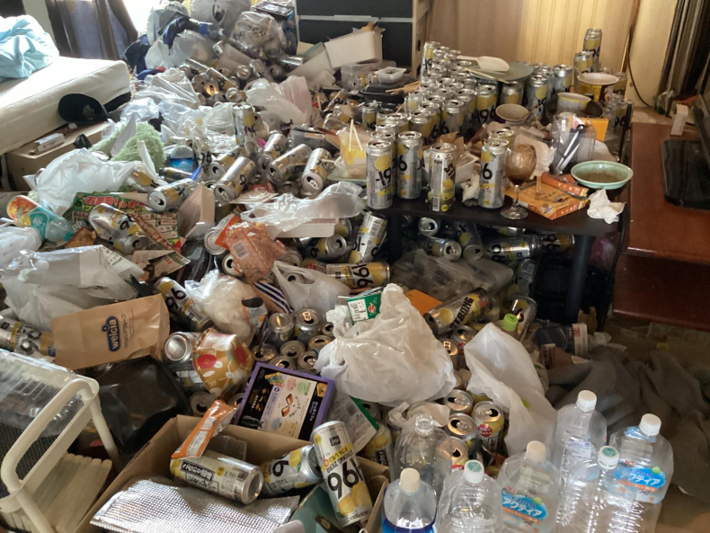 宇都宮市の不用品回収作業前