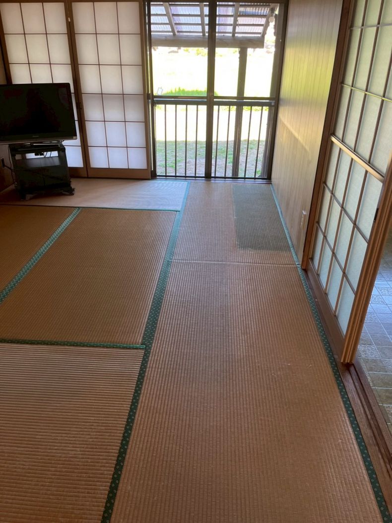 美都町のT様宅の作業後