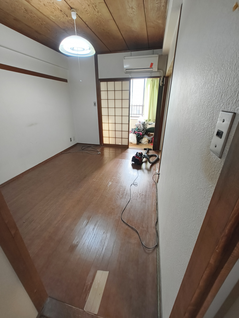 不用品回収の作業前