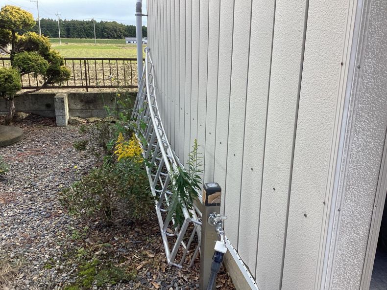 不用品回収作業前