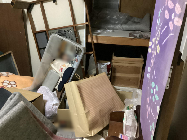宇都宮市の不用品回収作業前