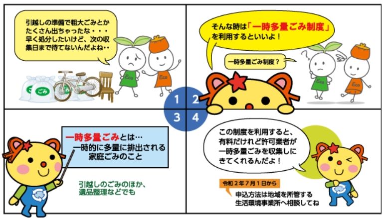 川崎市一時多量ごみ制度