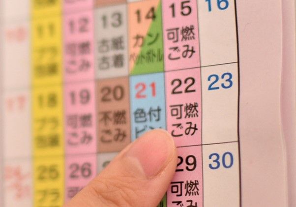 可燃ごみとして処分する