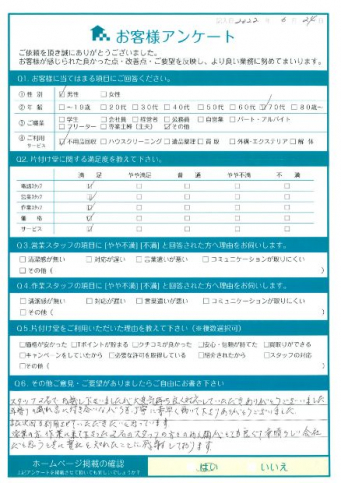 松江市I様断捨離に伴う不用品回収「貴社を知れたことに感謝しております。」