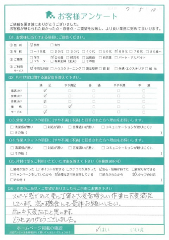 栃木県宇都宮市K様断捨離に伴う不用品回収「次の機会にもぜひお願いしたい」